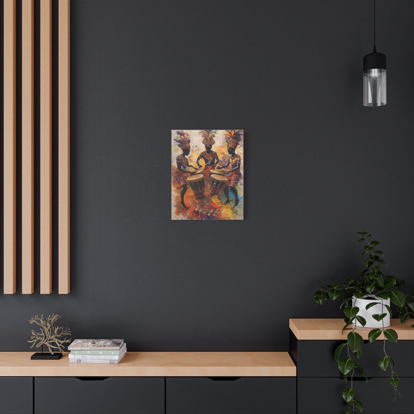 Artistic Drumming Canvas Wall Art, Vibrant Music-Themed Decor, Ideal Gift for Music Lovers, Home Decoration, Festival Wall Hanging, [...]