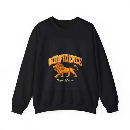 Godfidence Crewneck Sweatshirt - Inspirational Apparel for Faith Lovers, Cozy Gift for Christians, Perfect for Holidays, Everyday [...]