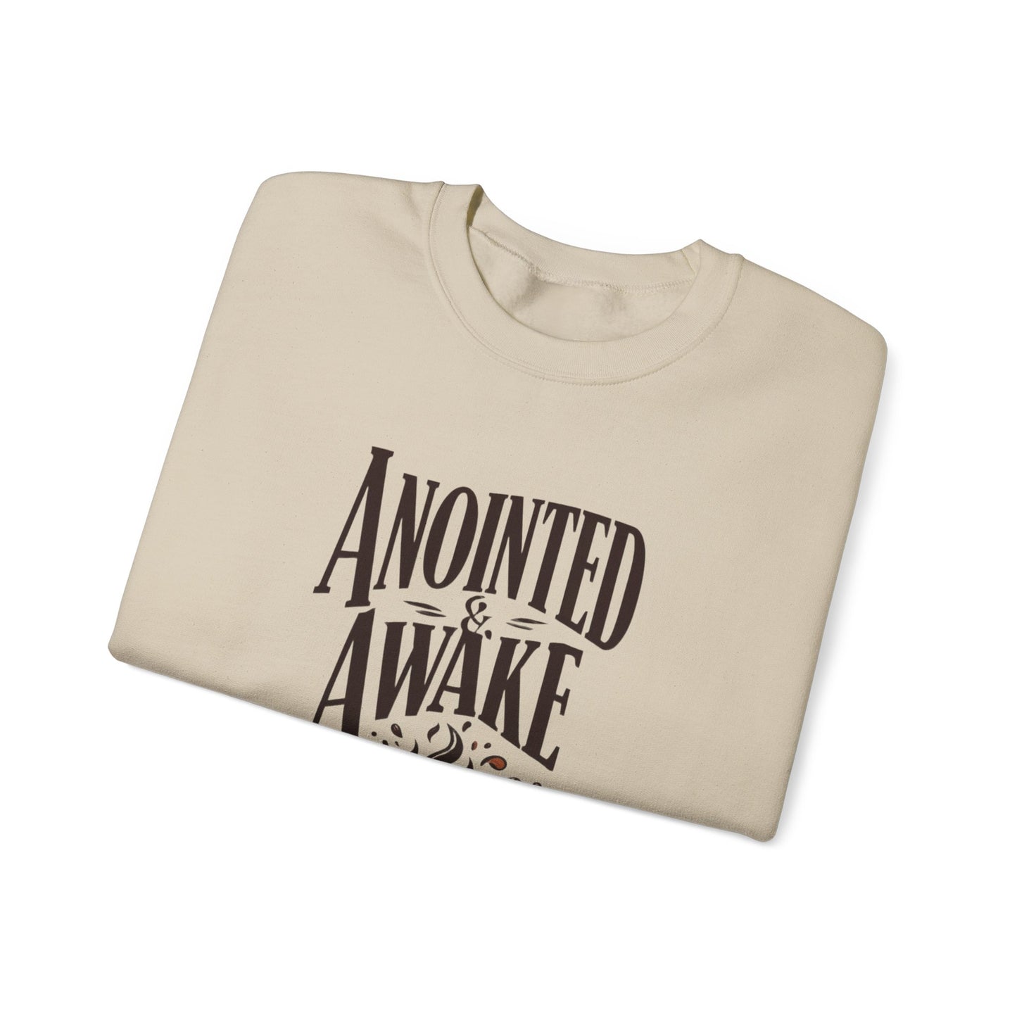 Coffee Lovers Unisex Sweatshirt - "Anointed & Awake" Cozy Crewneck for Daily Inspiration, Perfect Gift for Birthdays, Holidays, and [...]