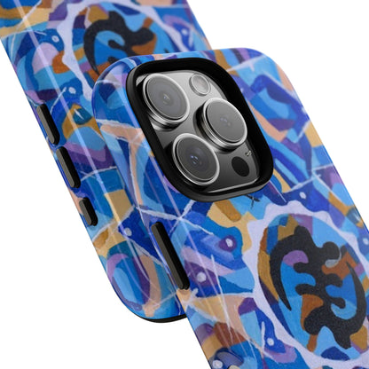 Artistic Phone Case, Colorful Tough Case for iPhones, Trendy Phone Cover, Unique Phone Protector, Gift for Art Lovers, Modern Phone [...]