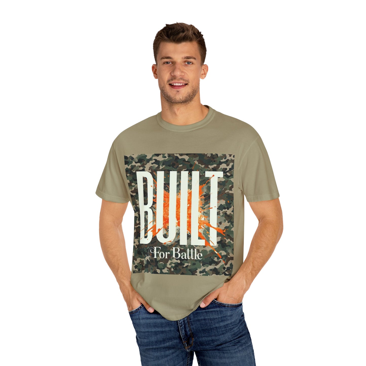 Built for Battle Unisex T-Shirt, Casual Wear, Fitness Apparel, Everyday Style, Gift for Him/Her, Streetwear