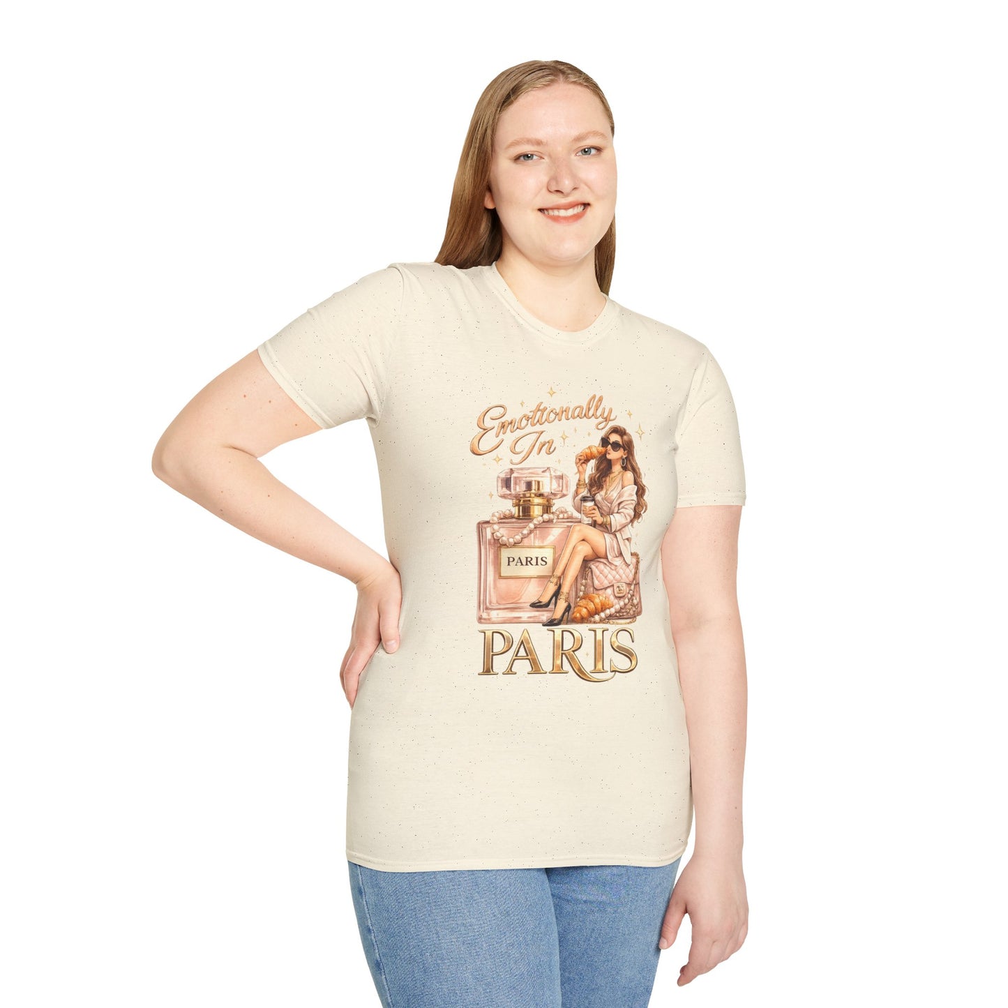 Emotionally in Paris Unisex T-Shirt