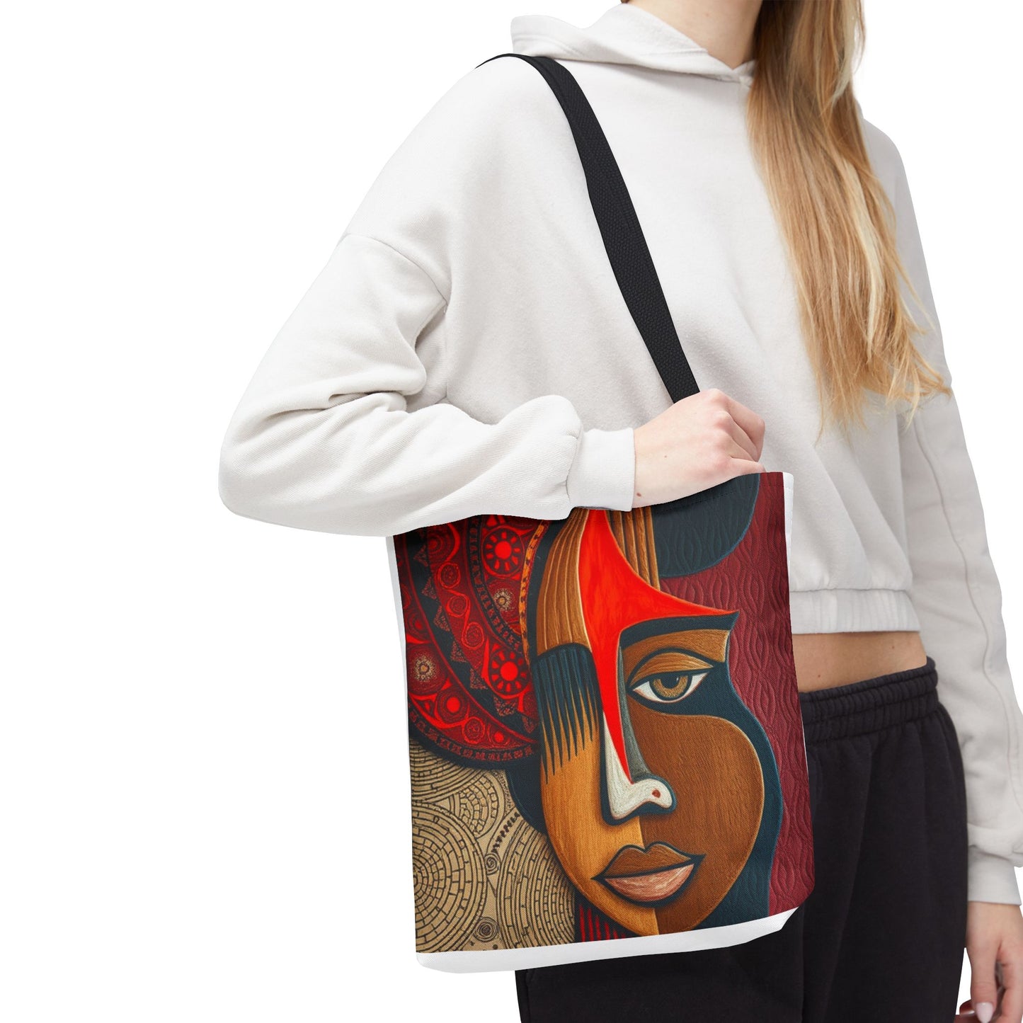 Bohemian Art Tote Bag, Stylish Reusable Bag, Handmade Gift, Ethnic Pattern Shopper, Eco-Friendly Beach Bag, Unique Canvas Purse