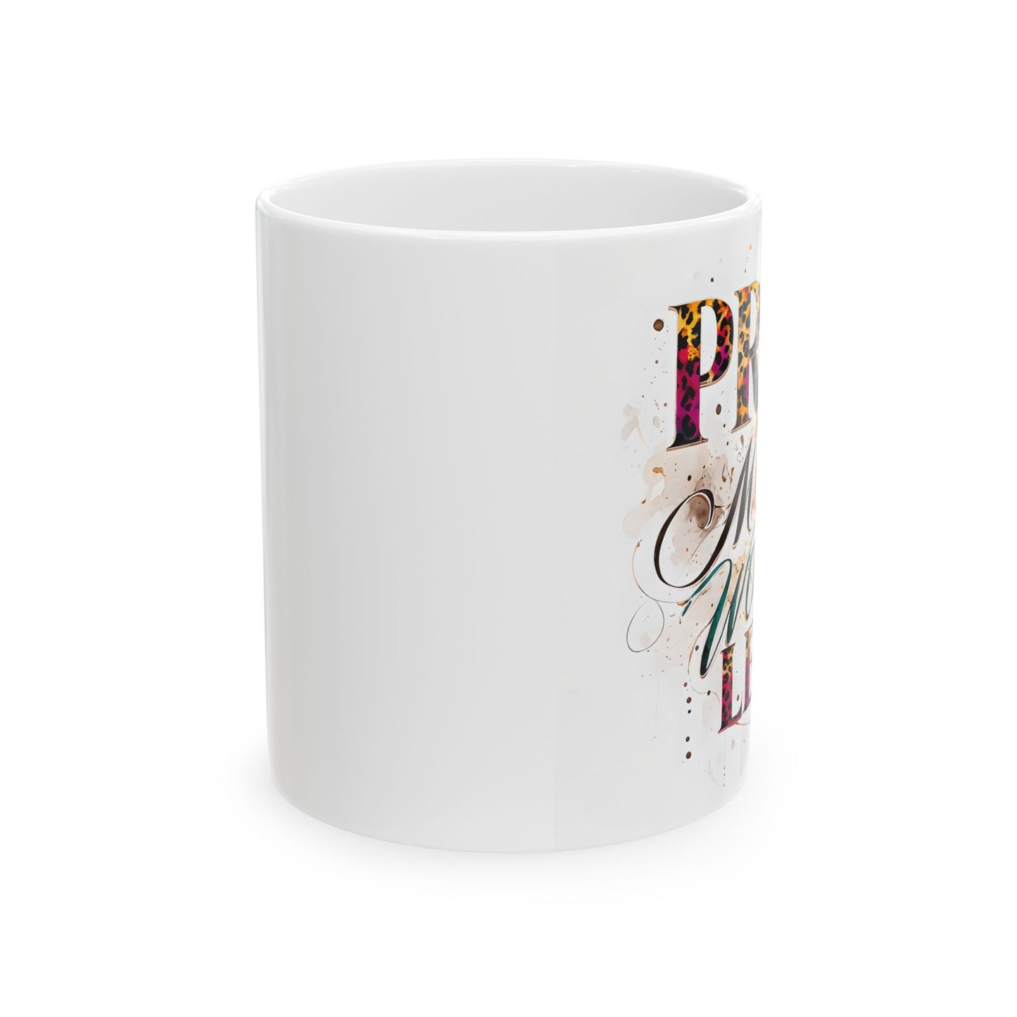 Perfectly Imperfect Ceramic Mug, Coffee Cup, Funny Gift, Home Decor, Drinkware, Unique Present, Self-Love