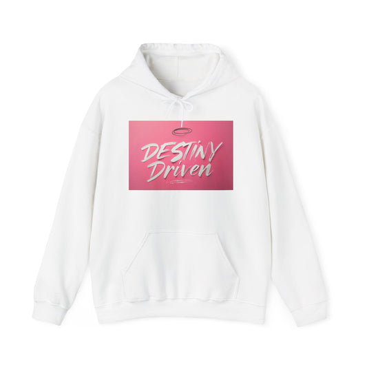 Destiny Driven Hoodie, Unisex Heavy Blend Sweatshirt, Inspirational Apparel, Gift for Dreamers, Cozy Streetwear, Motivational Clothing