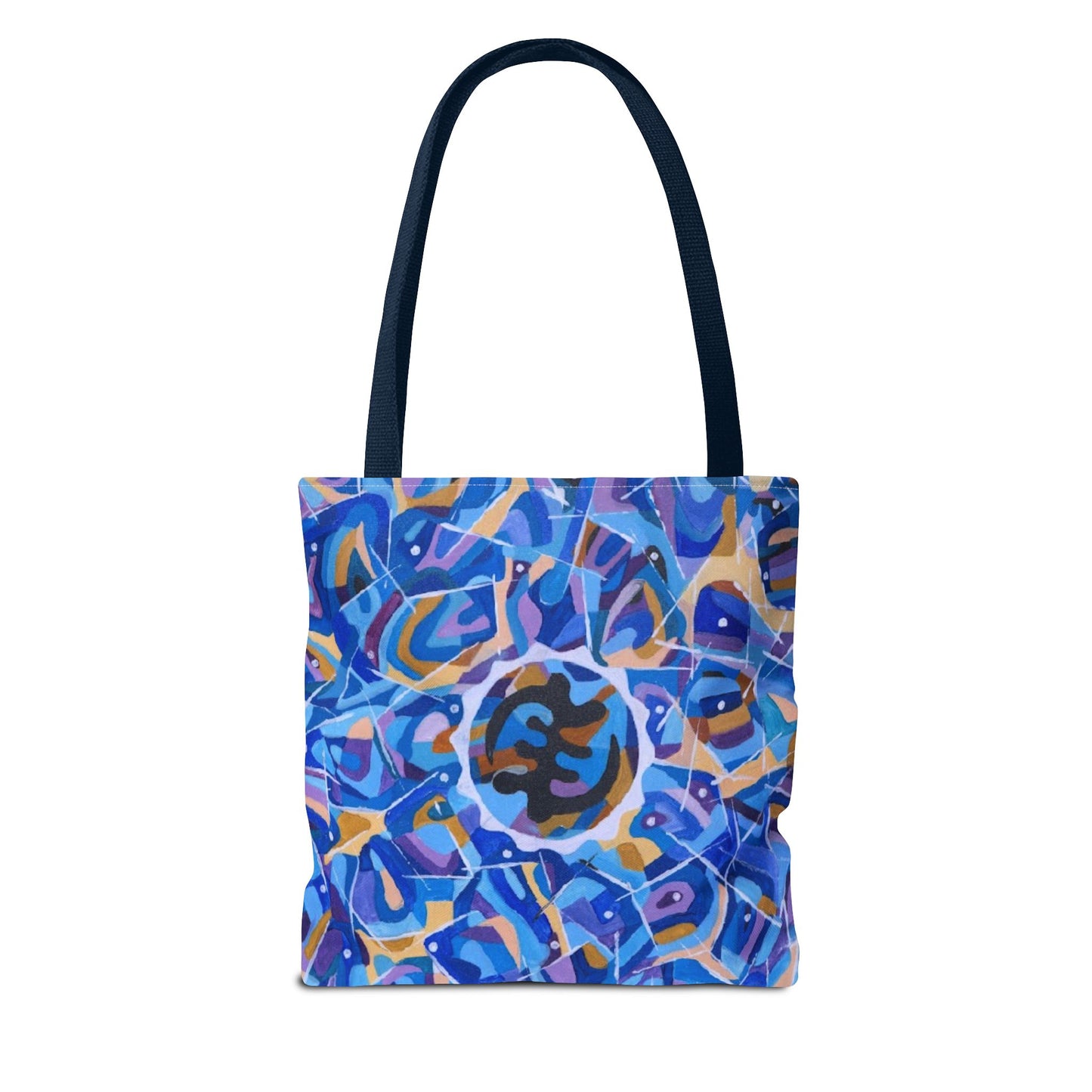 Artistic AOP Tote Bag, Colorful Everyday Tote, Trendy Shopping Bag, Unique Gift for Her, Boho Style Bag