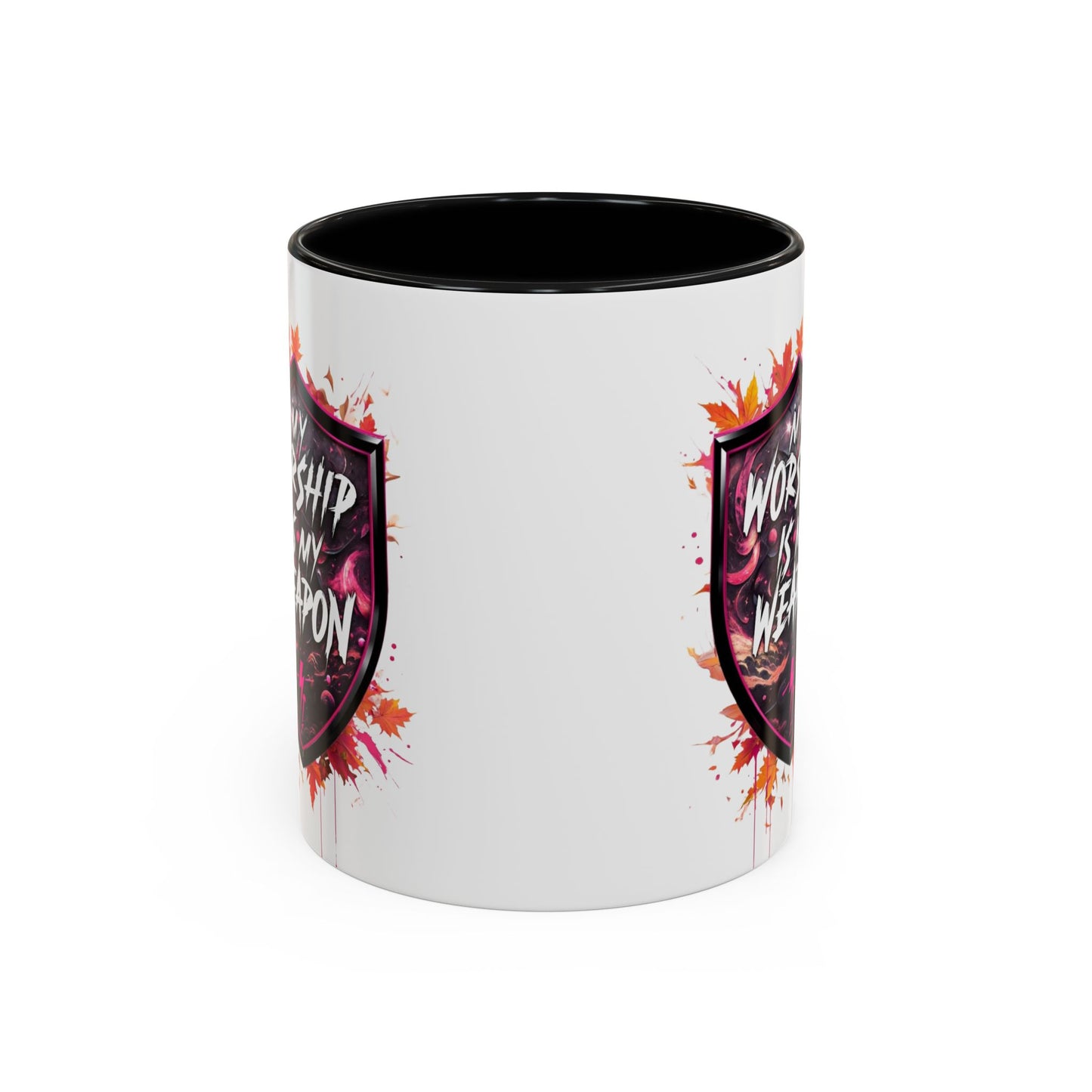 Bold Worship Coffee Mug - My Worship is My Weapon, Inspirational Gift for Coffee Lovers, Motivational Mug, Perfect for Events and [...]