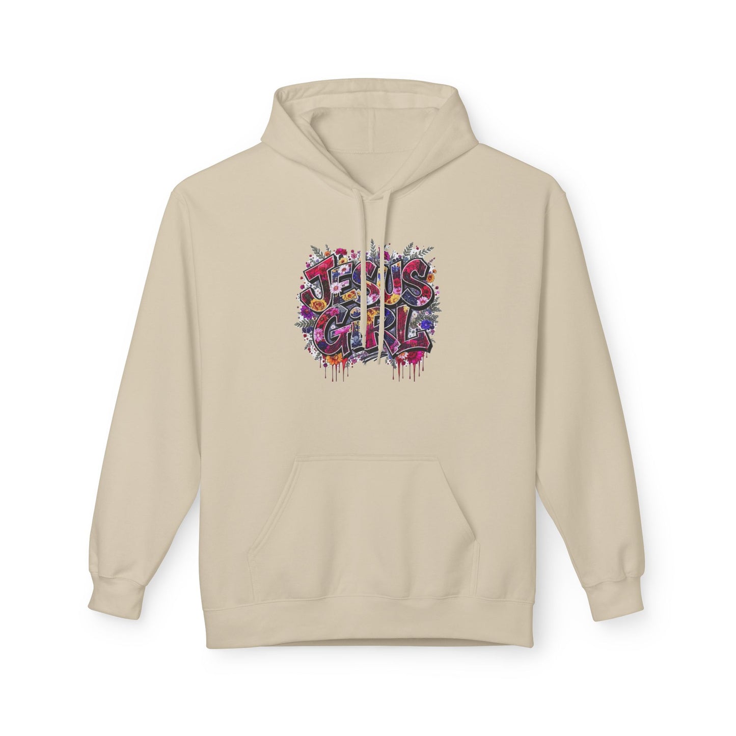 Colorful Floral Hoodie, Unisex Fleece, Cozy Sweatshirt, Spring Fashion, Gift Idea, Festival Wear, Nature Lover Apparel