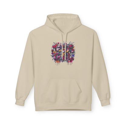Colorful Floral Hoodie, Unisex Fleece, Cozy Sweatshirt, Spring Fashion, Gift Idea, Festival Wear, Nature Lover Apparel