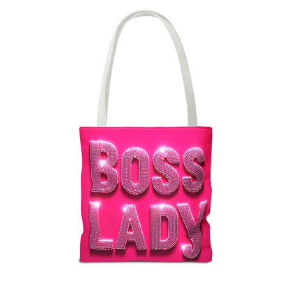 Boss Lady Tote Bag | Stylish Shopping Bag for Women | Perfect Gift for Boss's Day, Birthdays, and Chic Everyday Use