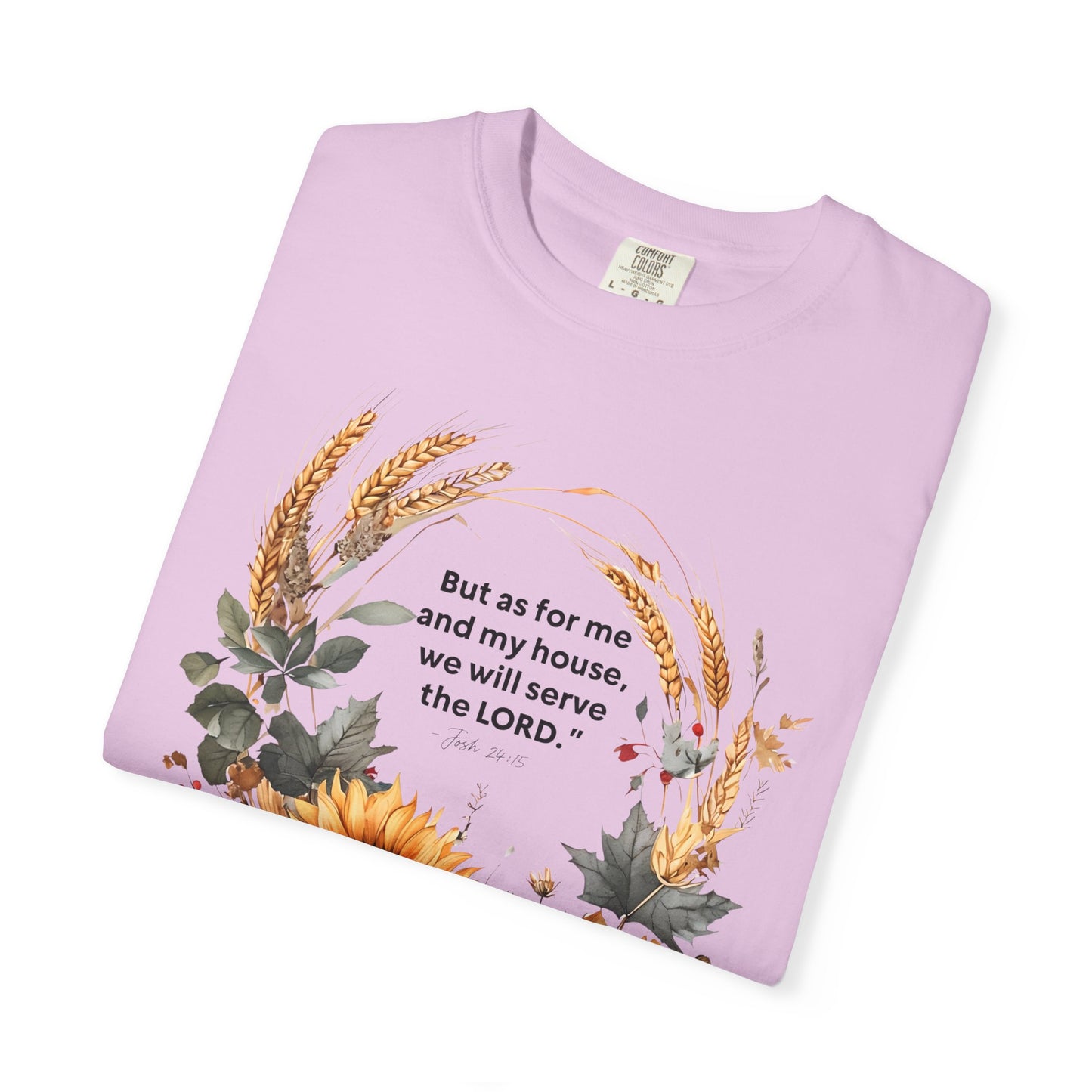 Fall-Inspired Unisex T-Shirt - 'But as for me and my house we will serve the LORD' - Autumn Apparel, Seasonal Gift, Christian Tshirt, [...]