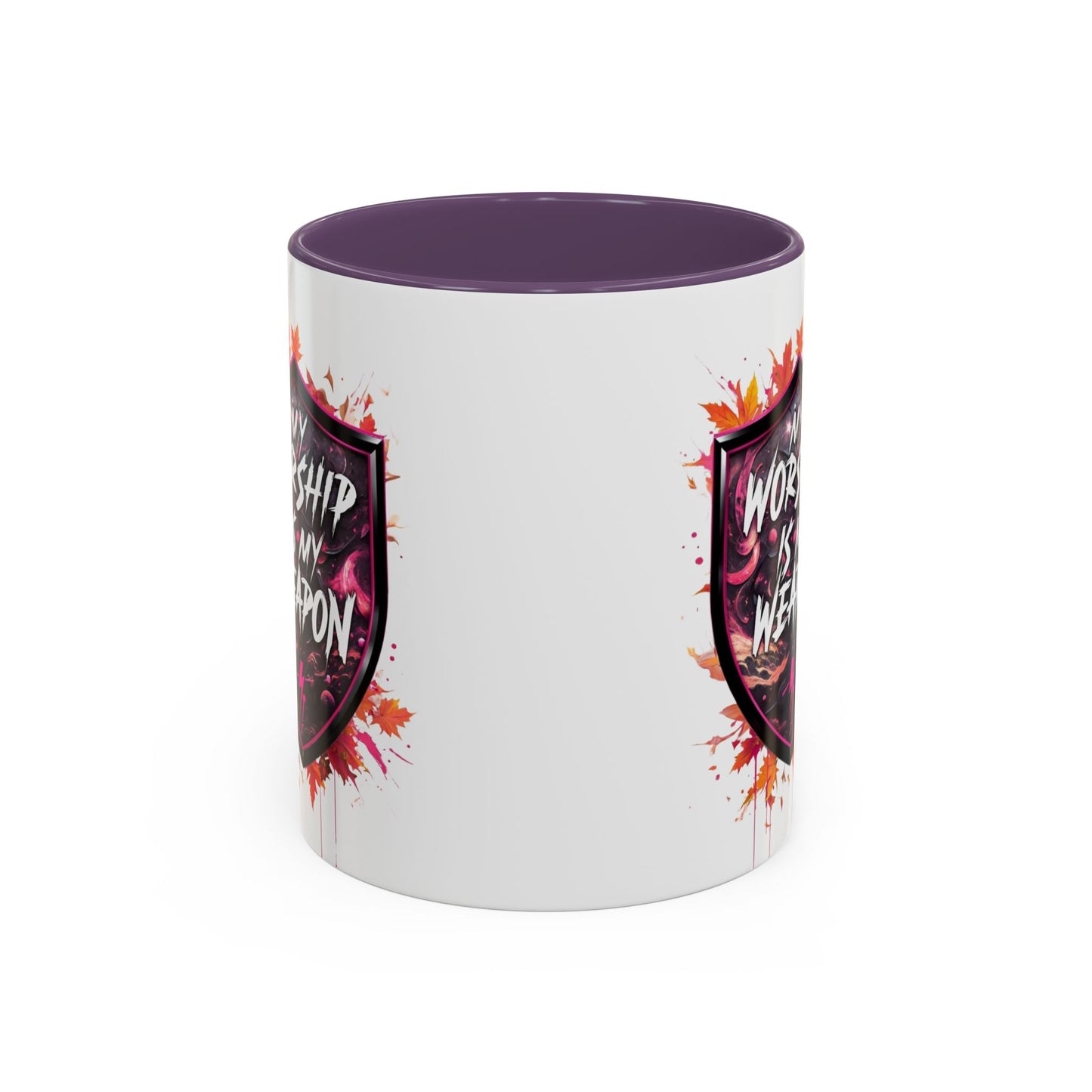 Bold Worship Coffee Mug - My Worship is My Weapon, Inspirational Gift for Coffee Lovers, Motivational Mug, Perfect for Events and [...]