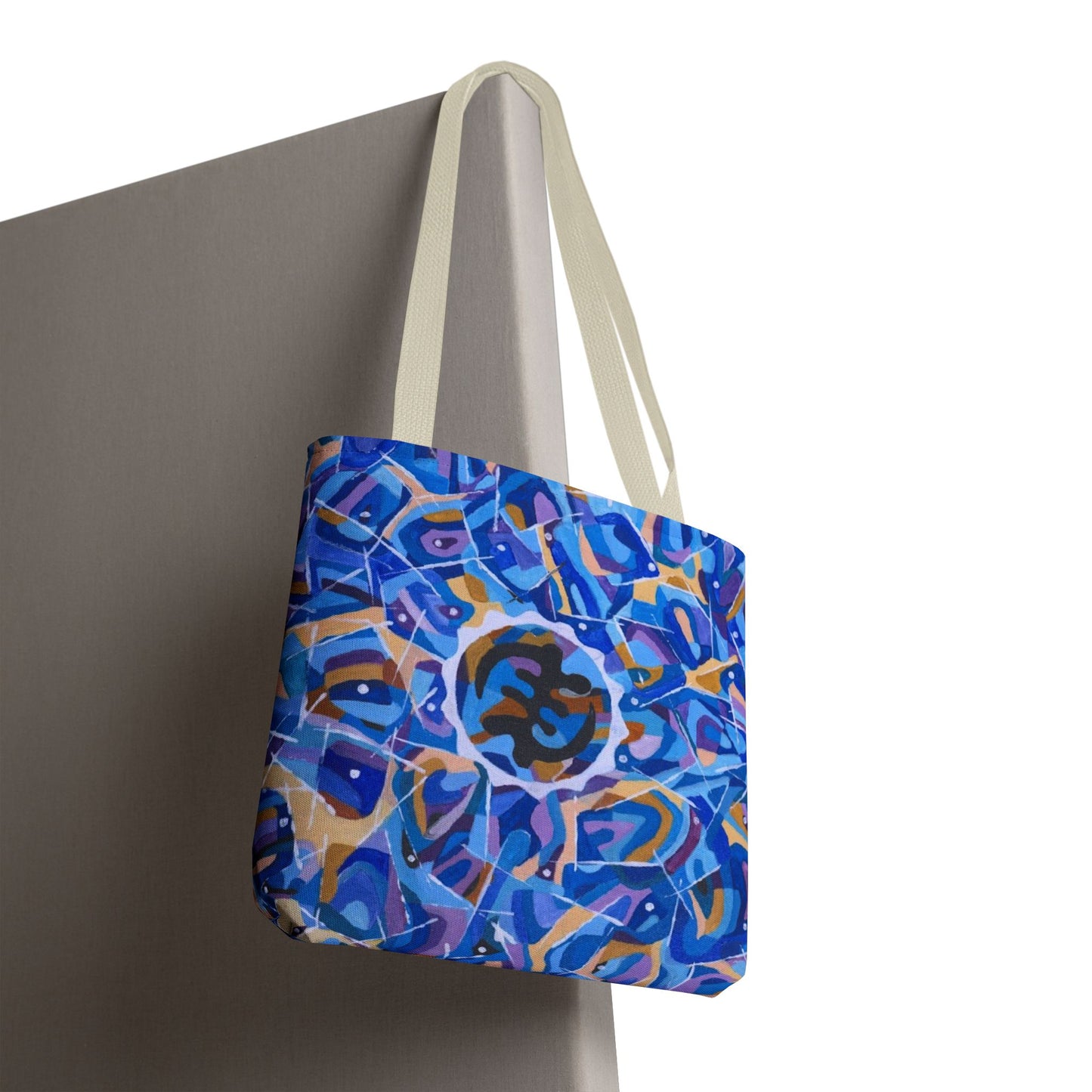 Artistic AOP Tote Bag, Colorful Everyday Tote, Trendy Shopping Bag, Unique Gift for Her, Boho Style Bag