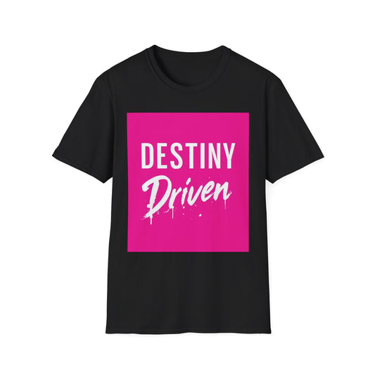 Copy of Destiny Driven Unisex Softstyle T-Shirt | Motivational Tee, Inspirational Gift, Casual Wear, Birthday Present, Everyday Comfort