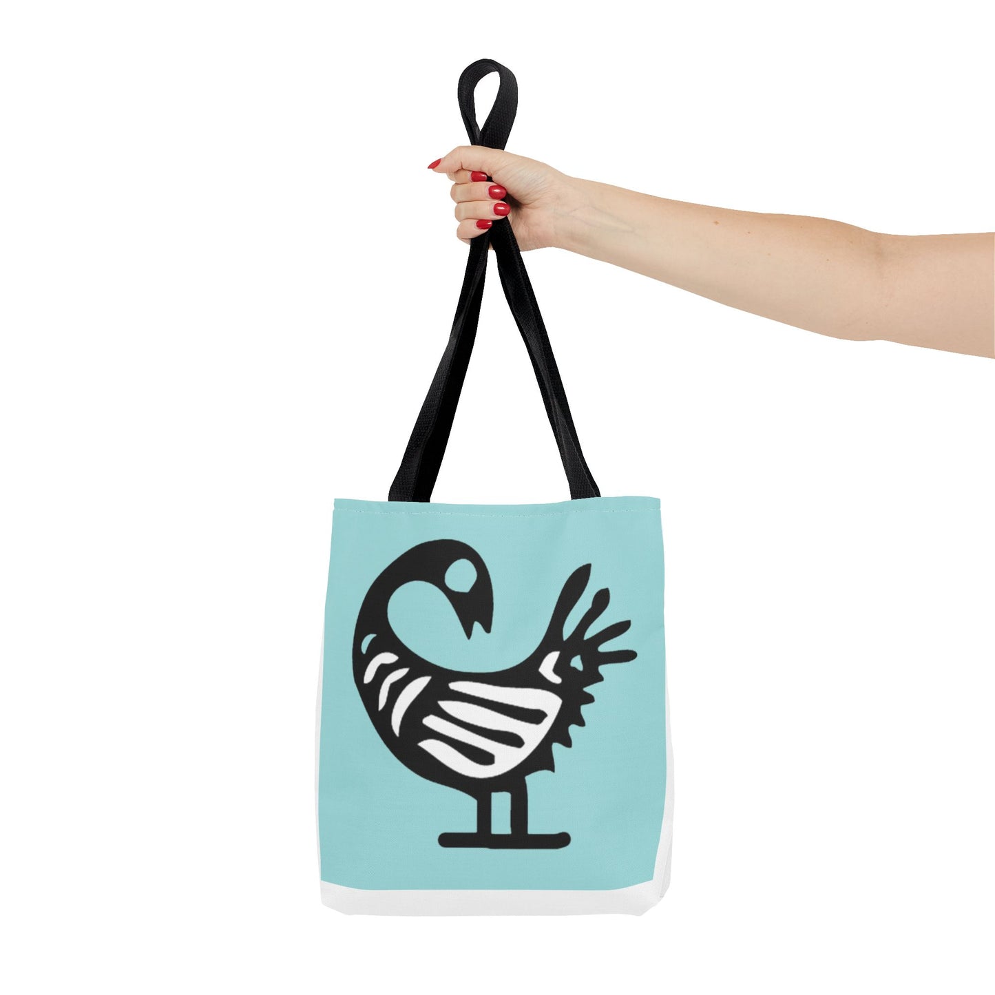 Artistic Tote Bag with Unique Swan Design, Eco-Friendly Grocery Bag, Stylish Beach Bag, Gift for Bird Lovers, Travel Tote