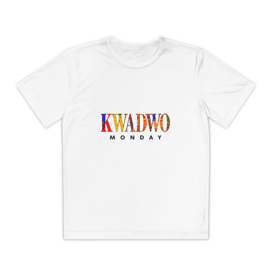 Youth Competitor T-Shirt, Fun Youth Tee, Kwadwo Monday Graphic Tee, Kids Casual Top, Gift for Kids, Birthday Shirt