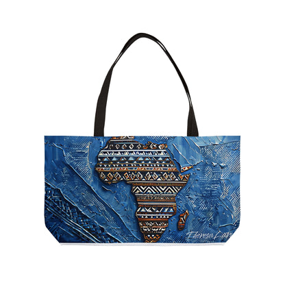 African Print Weekender Tote Bag, Stylish Travel Bag, Eco-Friendly Beach Bag, Fashionable Gym Tote, Unique Gift for Travelers