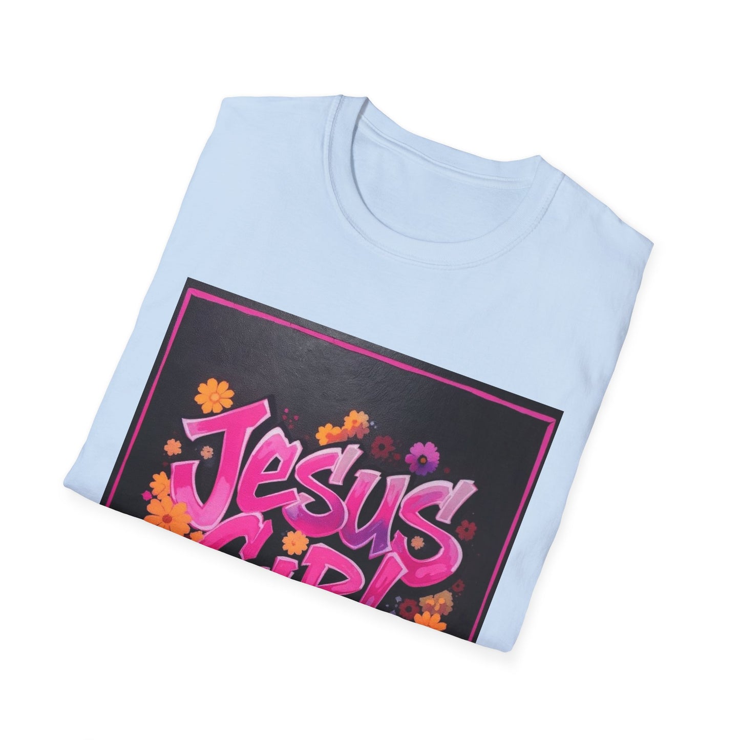 Jesus Girl Graphic T-Shirt, Christian Apparel, Faith-Based Gift, Inspirational Shirt, Summer Style, Trendy Outfits