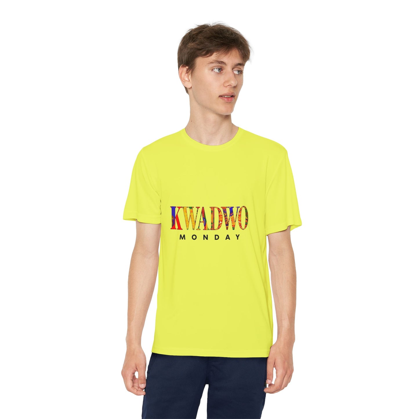 Youth Competitor T-Shirt, Fun Youth Tee, Kwadwo Monday Graphic Tee, Kids Casual Top, Gift for Kids, Birthday Shirt