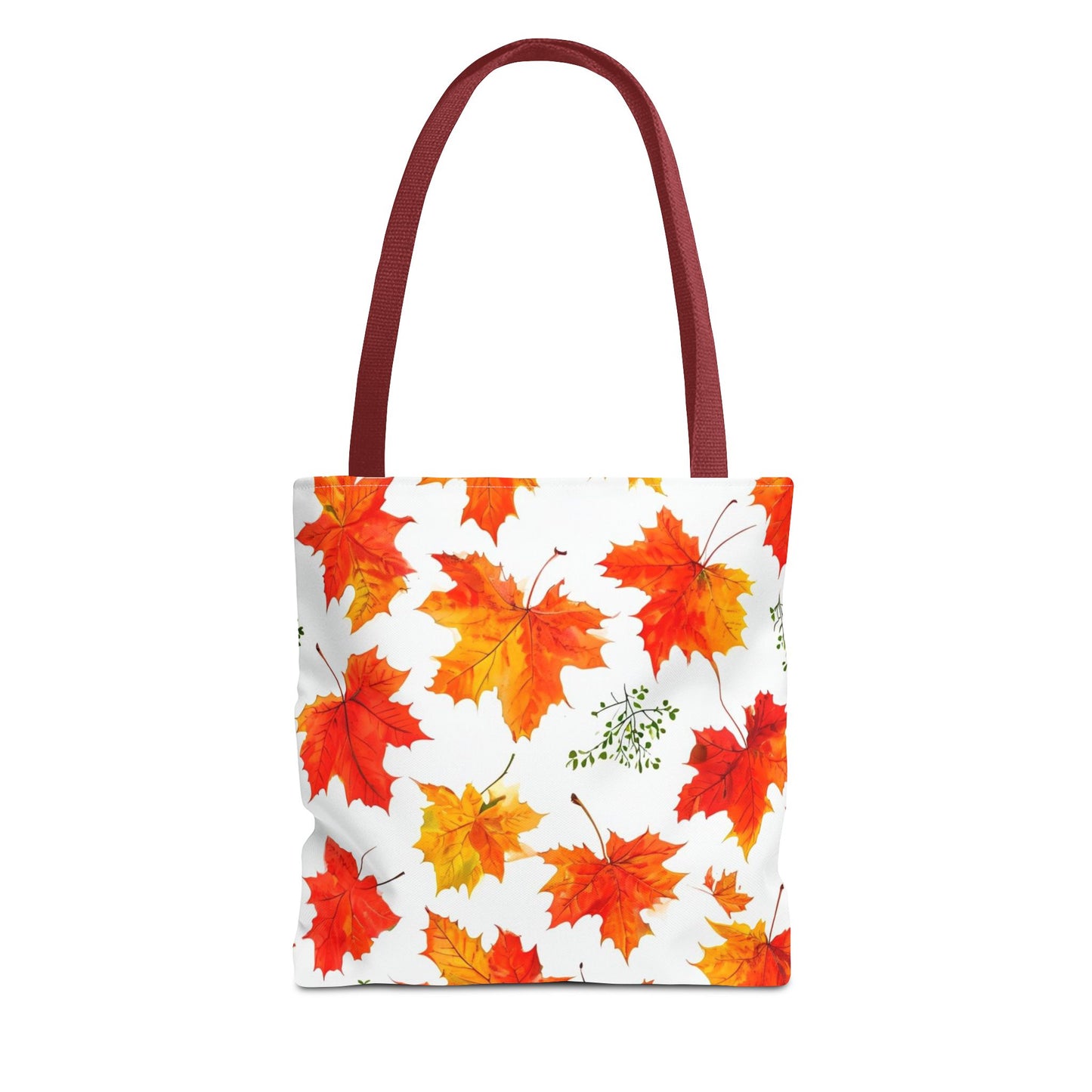 Autumn Leaves Tote Bag, Fall Shopping Tote, Seasonal Gift for Her, Eco-Friendly Bag, Thanksgiving Party Favor