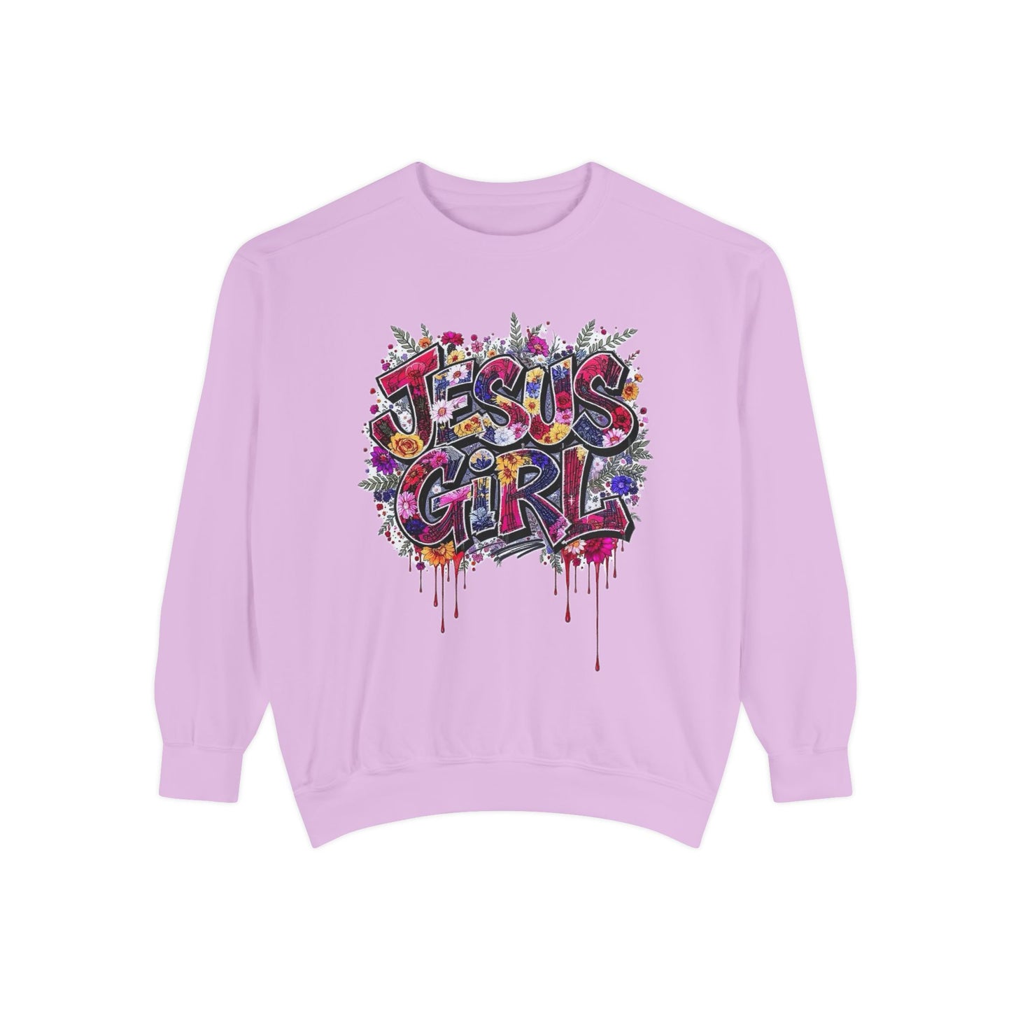 Jesus Girl Sweatshirt, Unisex Casual Pullover, Faith-Based Gift, Christmas, Birthday, Everyday Comfort