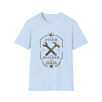 The Fixer Builder Dad T‑Shirt – Proud Handy Dad Gift