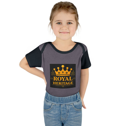 Royal Heritage Infant Bodysuit, Cute Baby Onesie, Newborn Gift, Baby Shower Outfit, Crown Theme Baby Apparel