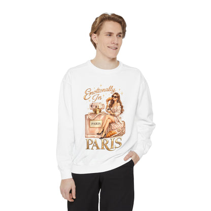 Emotionally in Paris Sweatshirt — Paris Perfume Graphic Crewneck