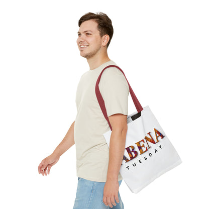 Abena Tuesday Tote Bag, Stylish Carryall, Gift for Her, Daily Use, Eco-Friendly, Fashionable Shopper's Bag, Personalized Tote
