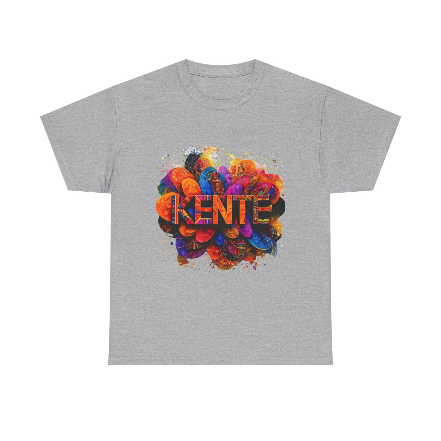Vibrant Artistic Expression Tee - Unisex Cotton T-Shirt, Casual Wear, Gift for Art Lovers, Bright Design, Everyday Style