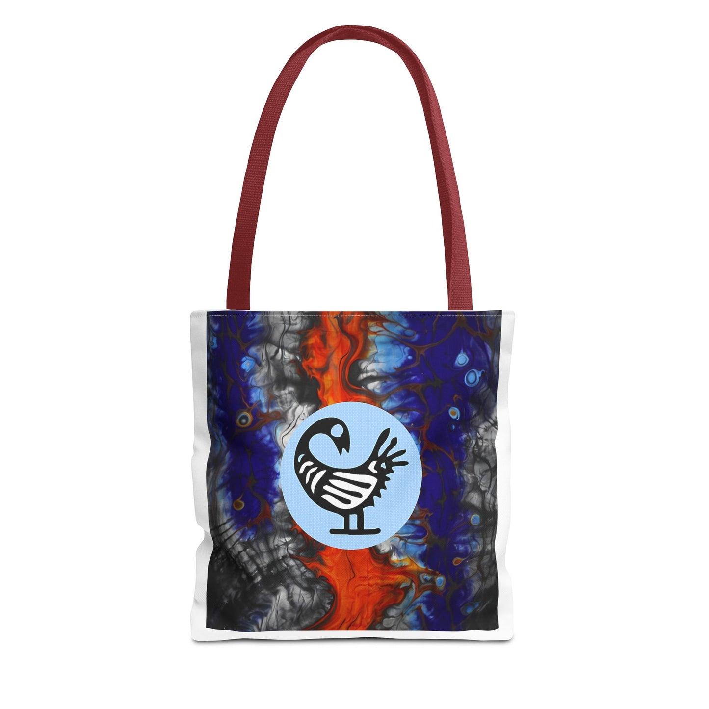 Vibrant Abstract Tote Bag - Artistic Carried Canvas, Eco-Friendly Shopping Companion, Gift for Art Lovers, Travel Enthusiast, Vibrant [...]