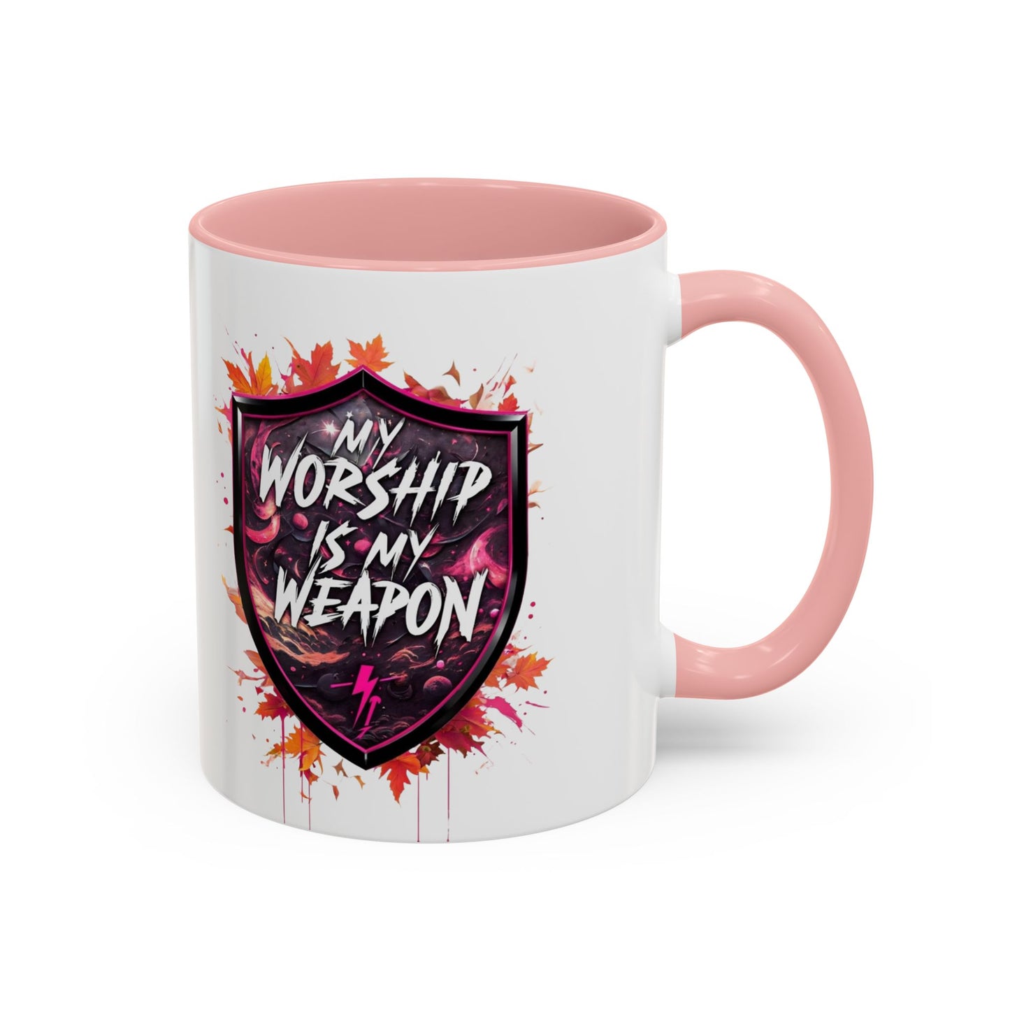 Bold Worship Coffee Mug - My Worship is My Weapon, Inspirational Gift for Coffee Lovers, Motivational Mug, Perfect for Events and [...]