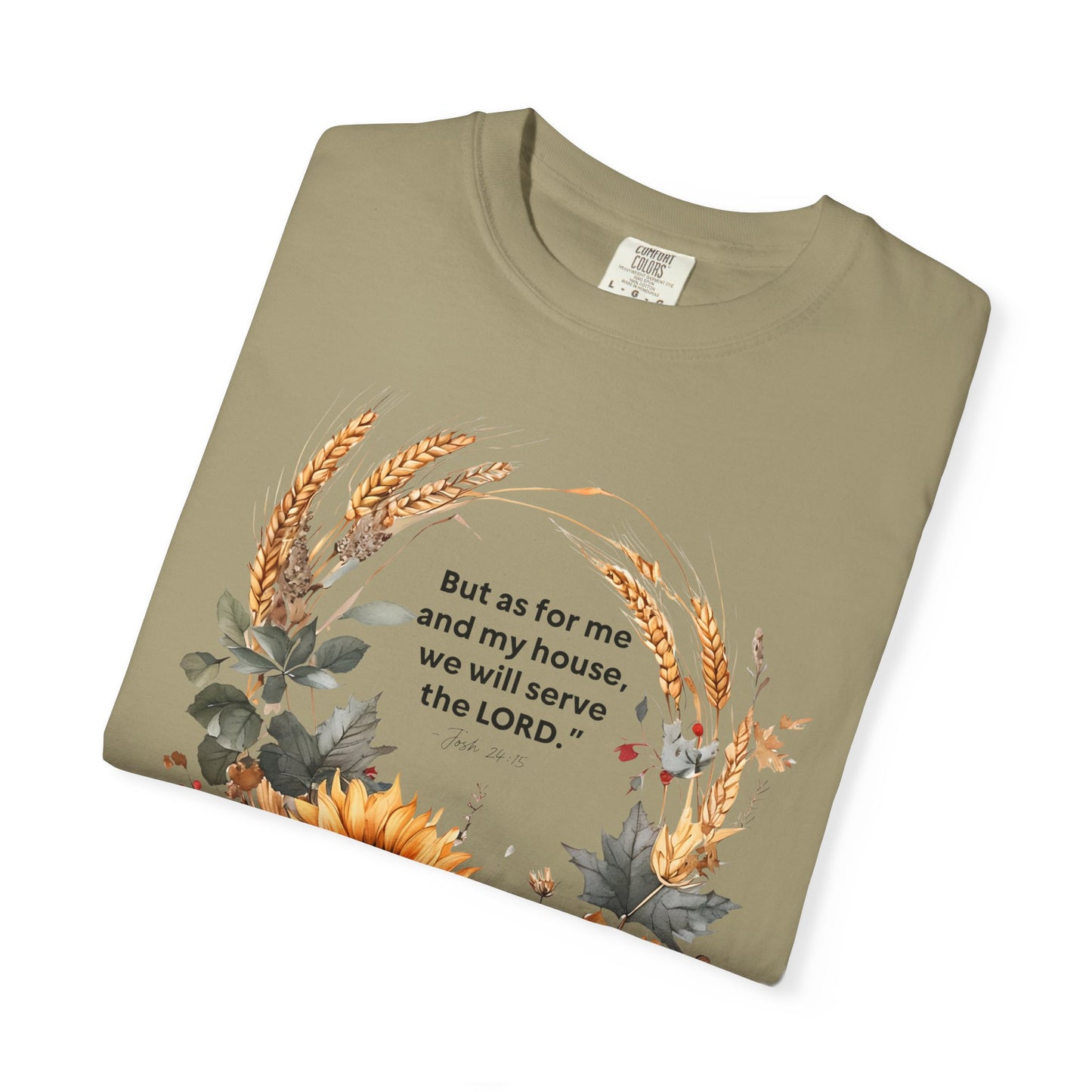 Fall-Inspired Unisex T-Shirt - 'But as for me and my house we will serve the LORD' - Autumn Apparel, Seasonal Gift, Christian Tshirt, [...]