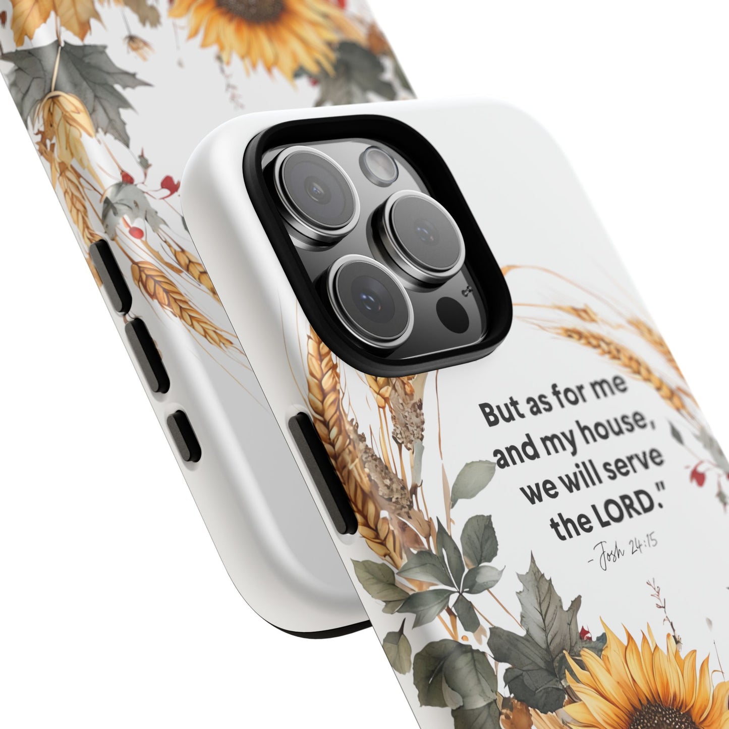 Fall-Themed Phone Case, Cozy Autumn Decor, Inspirational Quote, Pumpkin Design, Gift for Him or Her