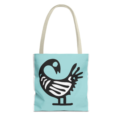 Artistic Tote Bag with Unique Swan Design, Eco-Friendly Grocery Bag, Stylish Beach Bag, Gift for Bird Lovers, Travel Tote