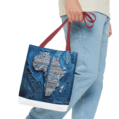 African Pride Tote Bag, Eco-Friendly Shopping Bag, Vacation Tote, Boho Style Bag, Gift for Travelers, Art Tote