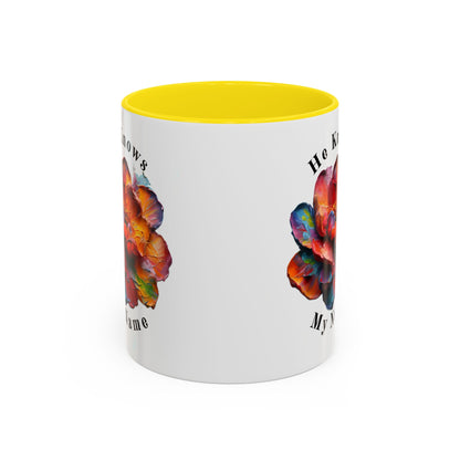 Vibrant Floral Coffee Mug - Inspirational Gift for Friends, Tea Lovers, Mother’s Day, Birthdays, Daily Use