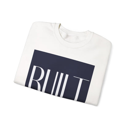 Built For Battle Unisex Crewneck Sweatshirt, Comfortable Layering, Casual Wear, Gift for Gamers, Stylish Everyday Apparel
