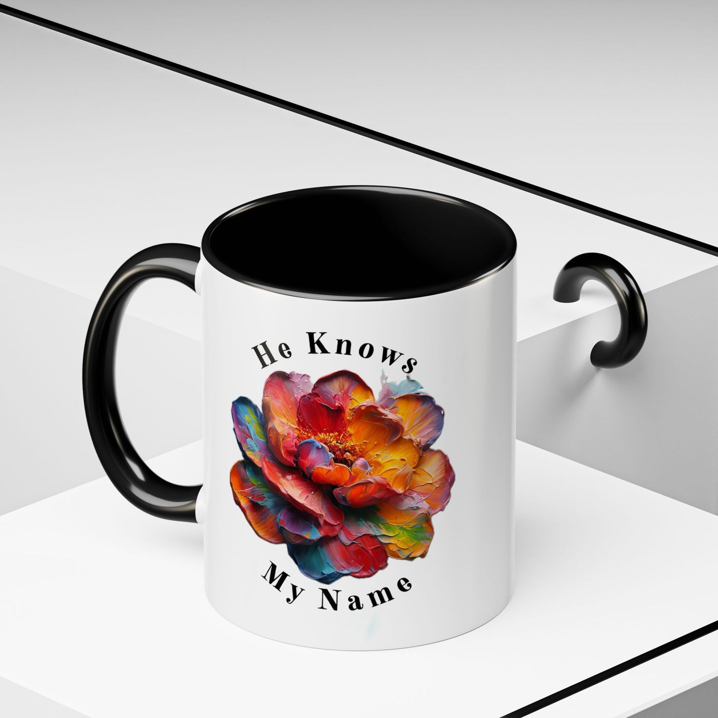 Vibrant Floral Coffee Mug - Inspirational Gift for Friends, Tea Lovers, Mother’s Day, Birthdays, Daily Use