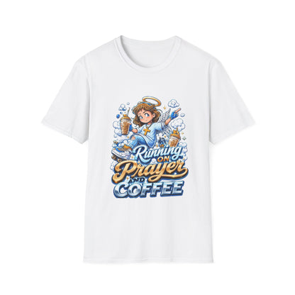Running on Prayer and Coffee T-Shirt