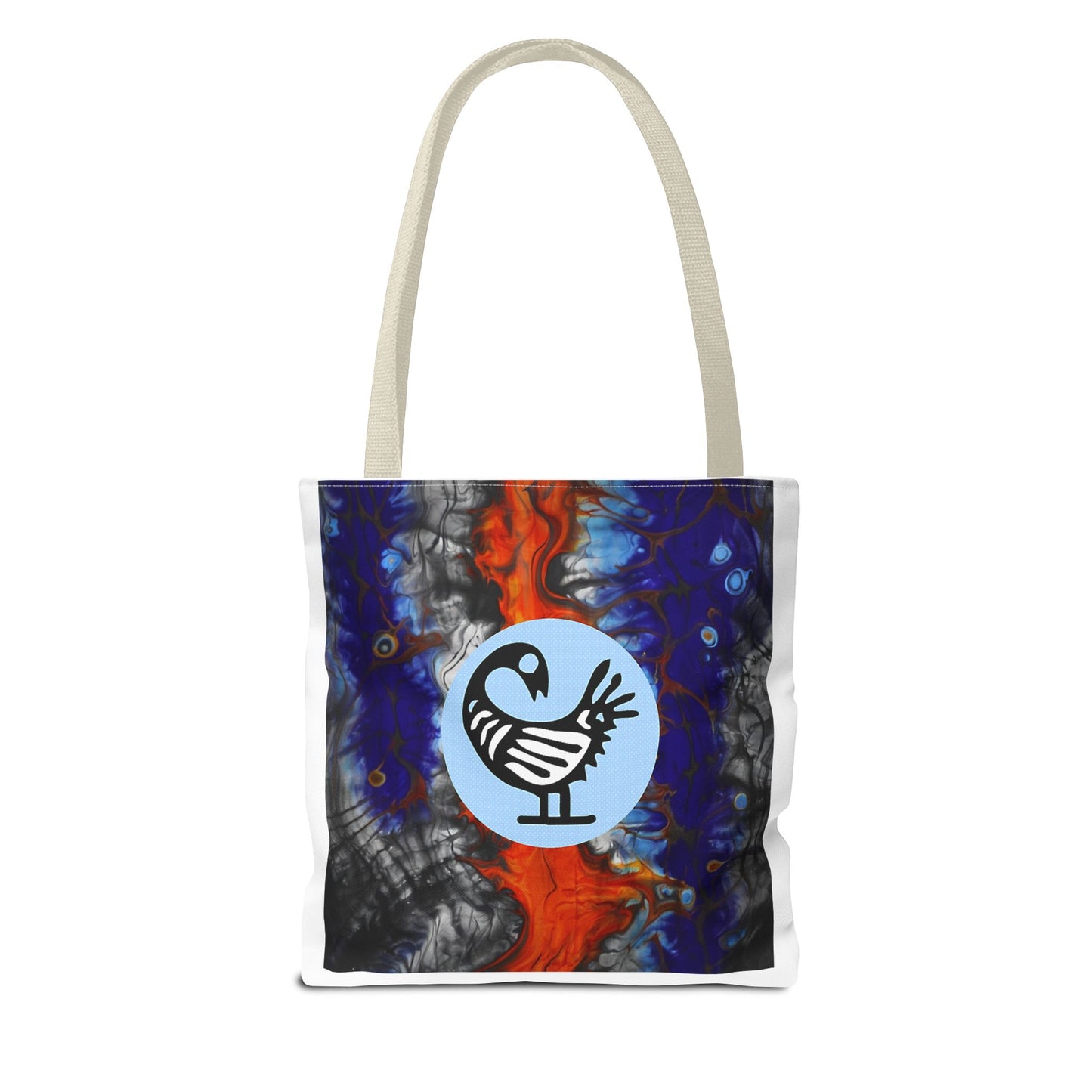 Vibrant Abstract Tote Bag - Artistic Carried Canvas, Eco-Friendly Shopping Companion, Gift for Art Lovers, Travel Enthusiast, Vibrant [...]