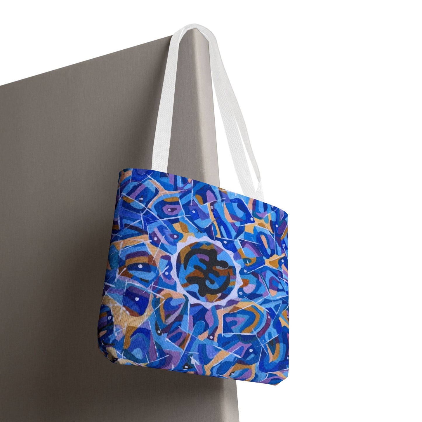 Artistic AOP Tote Bag, Colorful Everyday Tote, Trendy Shopping Bag, Unique Gift for Her, Boho Style Bag