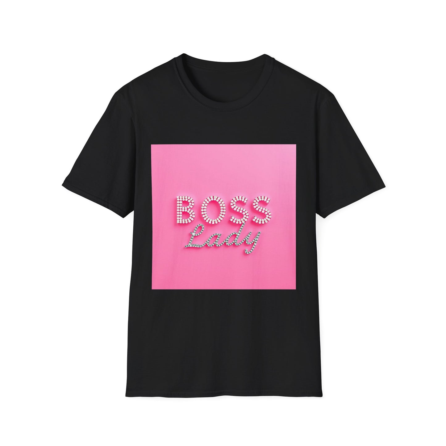 Boss Lady Unisex Softstyle T-Shirt | Empowerment Tee, Gift for Her, Motivational Apparel, Birthday, Women's Day, Casual Wear