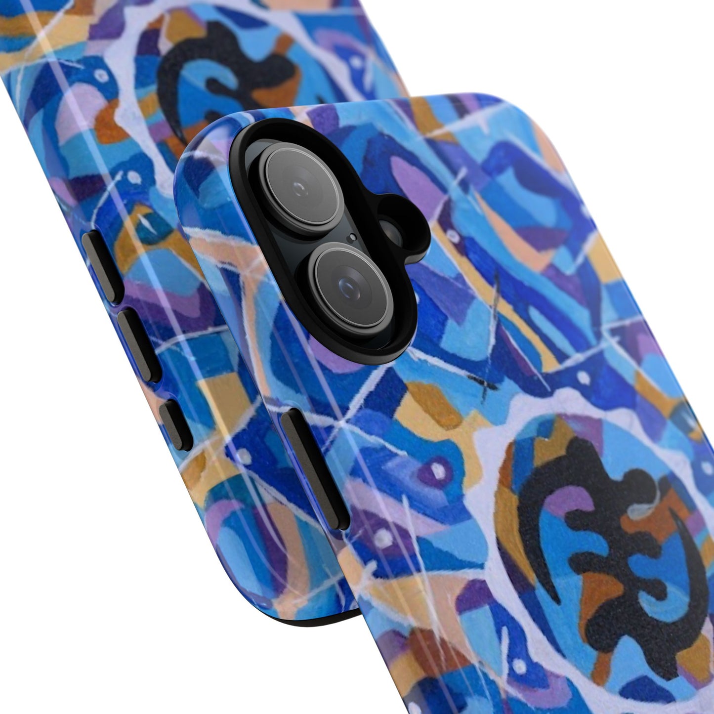 Artistic Phone Case, Colorful Tough Case for iPhones, Trendy Phone Cover, Unique Phone Protector, Gift for Art Lovers, Modern Phone [...]