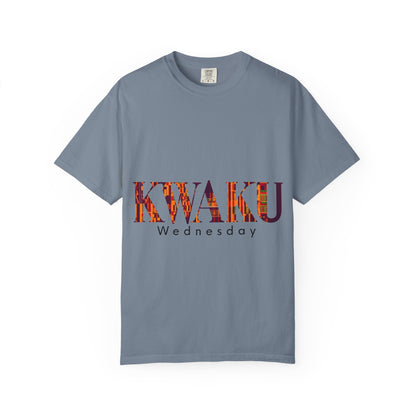 Garment-Dyed Unisex T-Shirt - Kwaku Wednesday Inspired Tee, Casual Fashion, Everyday Wear, Unique Gift, Cultural Celebration
