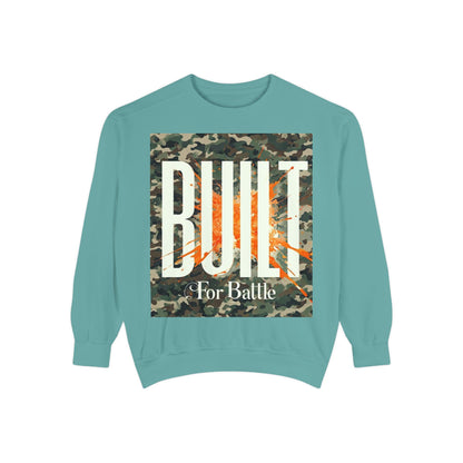 Battle-Ready Unisex Sweatshirt | Cozy Streetwear | Gift for Him or Her | Fall Fashion | Casual Wear | Camo Design