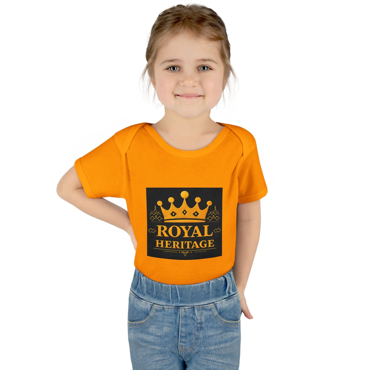 Royal Heritage Infant Bodysuit, Cute Baby Onesie, Newborn Gift, Baby Shower Outfit, Crown Theme Baby Apparel