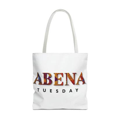 Abena Tuesday Tote Bag, Stylish Carryall, Gift for Her, Daily Use, Eco-Friendly, Fashionable Shopper's Bag, Personalized Tote