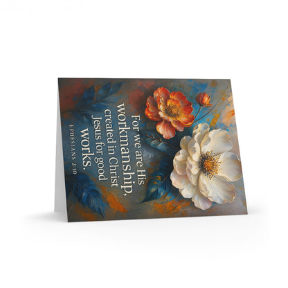 Inspirational Greeting Cards Set - For Every Occasion, Faith-Based, Floral Design, Gift Cards, Encouragement Cards