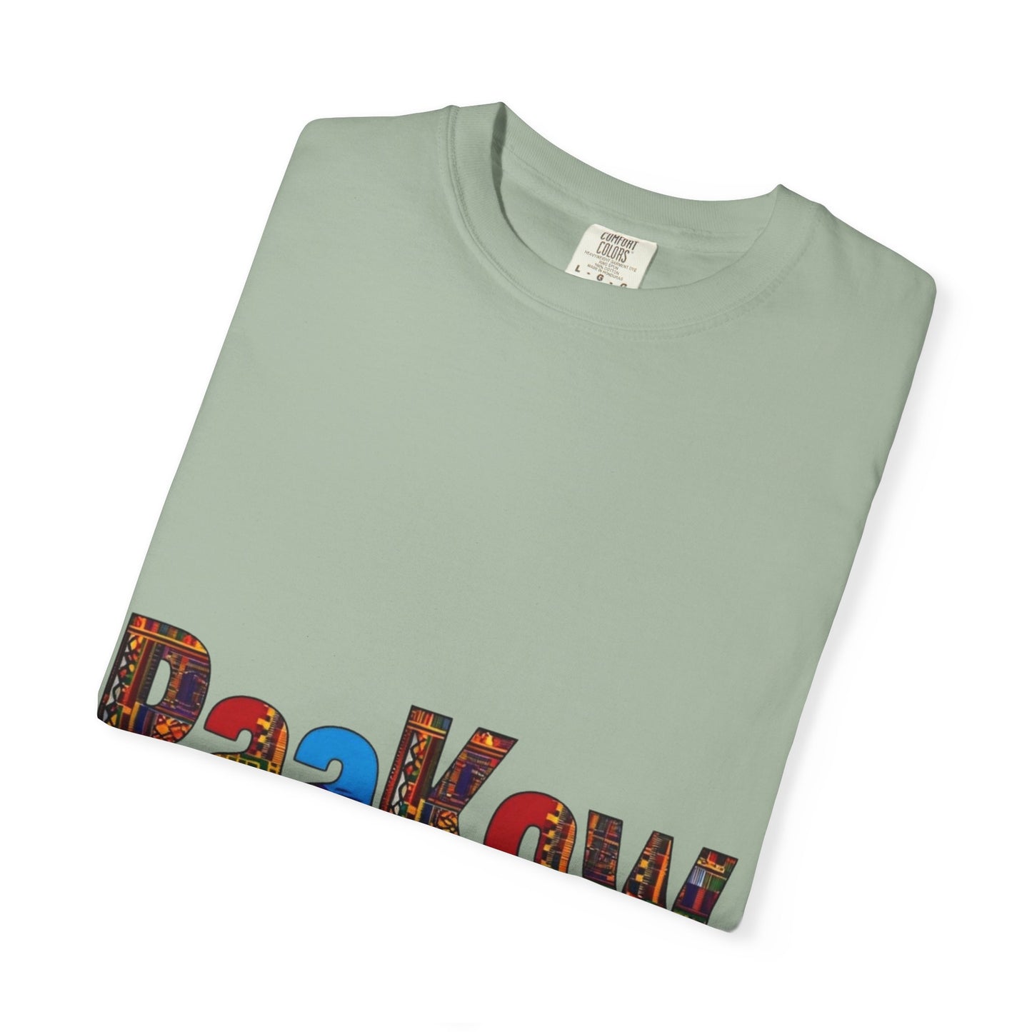 Garment-Dyed T-Shirt with 'PaaKow Thursday' Design, Unisex Casual Tee, Colorful Graphic Tee, Everyday Wear, Gift for Friends